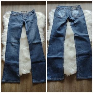 Ed Hardy Boot Cut Jeans Size 27 Vintage